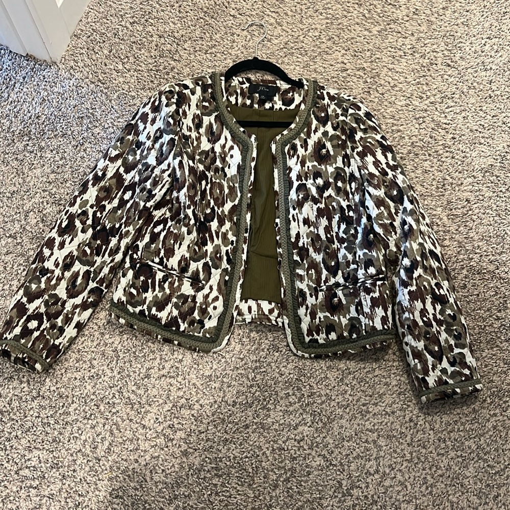 J.Crew classy, camouflage, blazer size XS